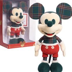 Disney Year of the Mouse Collector Plush, Holiday Spirit Mouse Mickey,