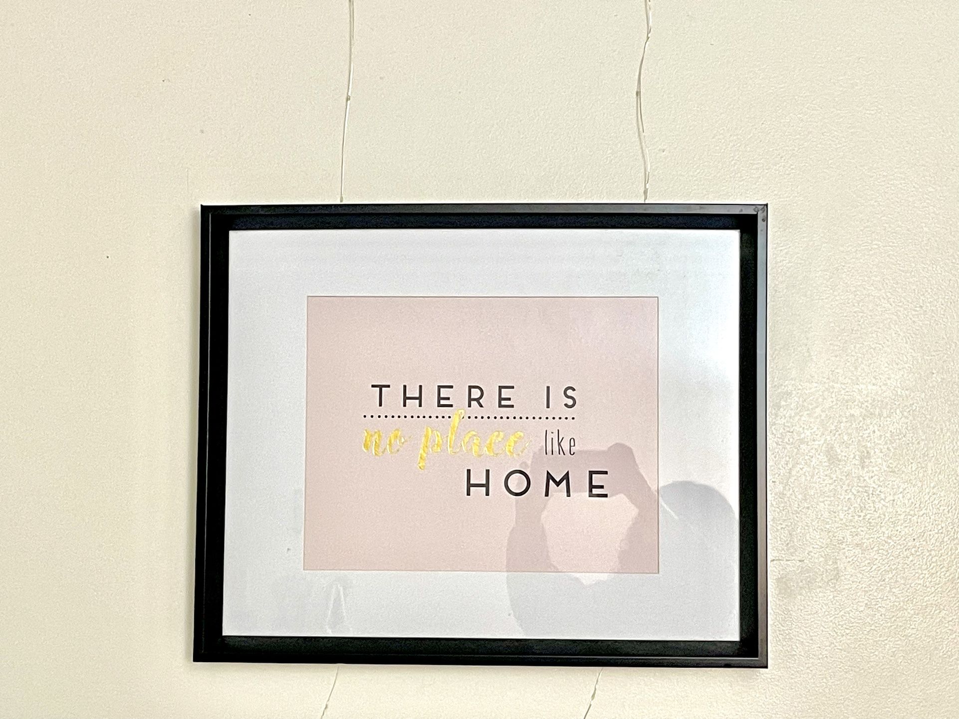 Wall Art (There is no place like home) 