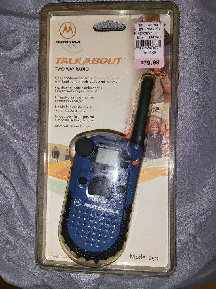 Brand New Motorola Talkabout 250