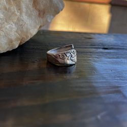 Vintage Silverware Handmade Ring