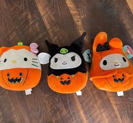 Hello Kitty 3pc Squishmallow set