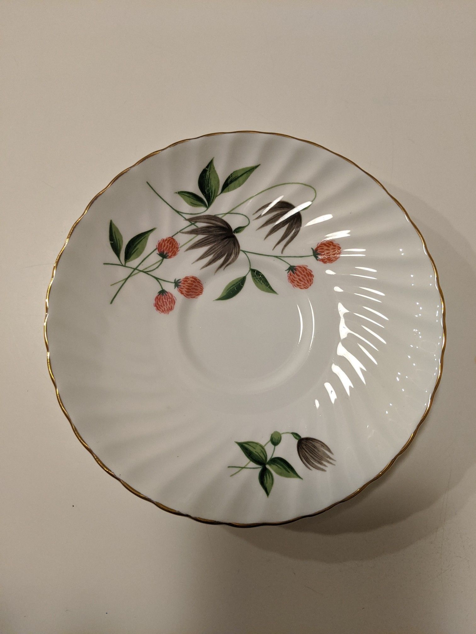 Vintage Mayfair Bone China Saucer Made in England