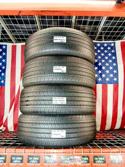 ✅ P235/55R20 GOODYEAR EAGLE TOURING ALL SEASON SUVS CROSSOVER VEHICLE 235 55 20 USED TIRES SET