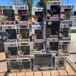 Funko pops ($6 Each)
