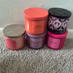 Bath and body works candles