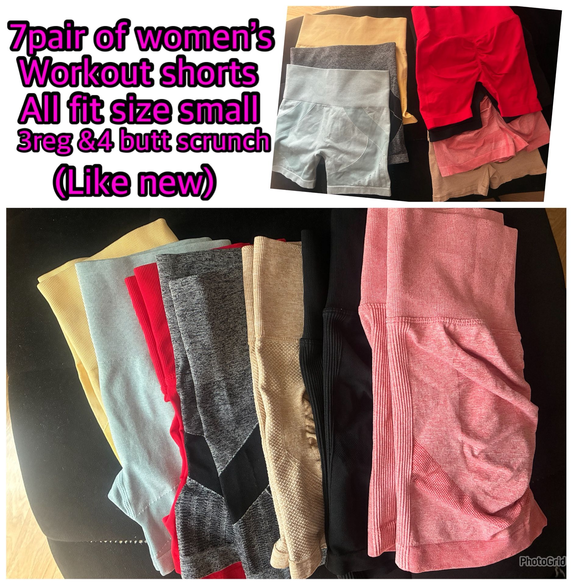 Women’s Workout Shorts Fit Size small $20