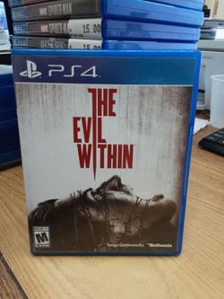 The Evil Within Sony PlayStation 4 PS4 Video Game