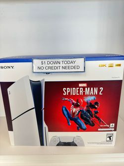 LIMITED STOCK 🔥 Sony Playstation -  PS5 Slim & PS5 Pro  - Gaming Console– Take It Home for Just $5 Down! 🎮