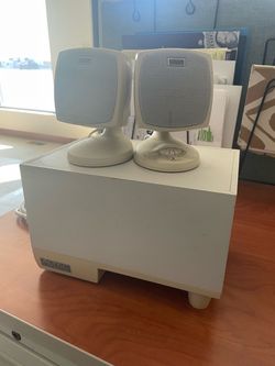 Computer speakers with subwoofer