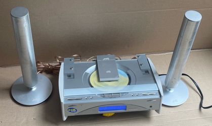 JVC FS-SD1000 Compact Component System CD Player W/ Speaker & remote Tested Good