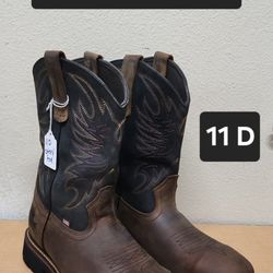 Thorogood Work Boot Size 11 D STEEL SQUARE TOE 