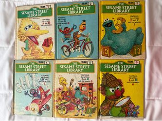 Sesame Street library entire set of 15 books