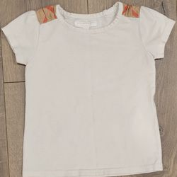 Toddler Girl BURBERRY 3Y 3 3T Beige/Check One T-Shirt