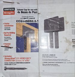 Simpson Strong-Tie
CCQ Column Cap for 4x Beam, 4x Post