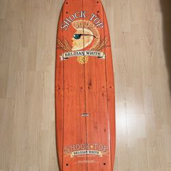 Shock Top Wake Board NEW Shock Top Brewing Belgian White Beer Wake Board  56"