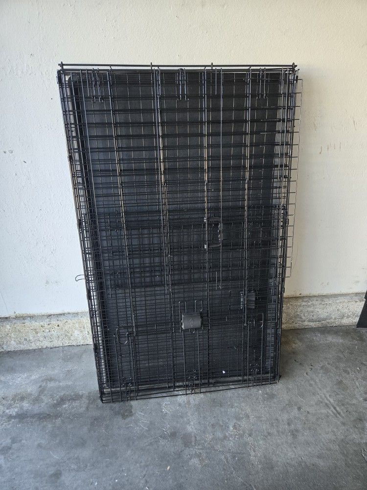 Large Dog Crate - Black