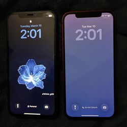 Blue and red iPhone 12 64g