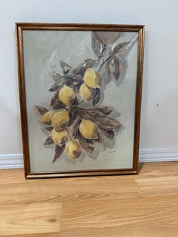 Lemon painting