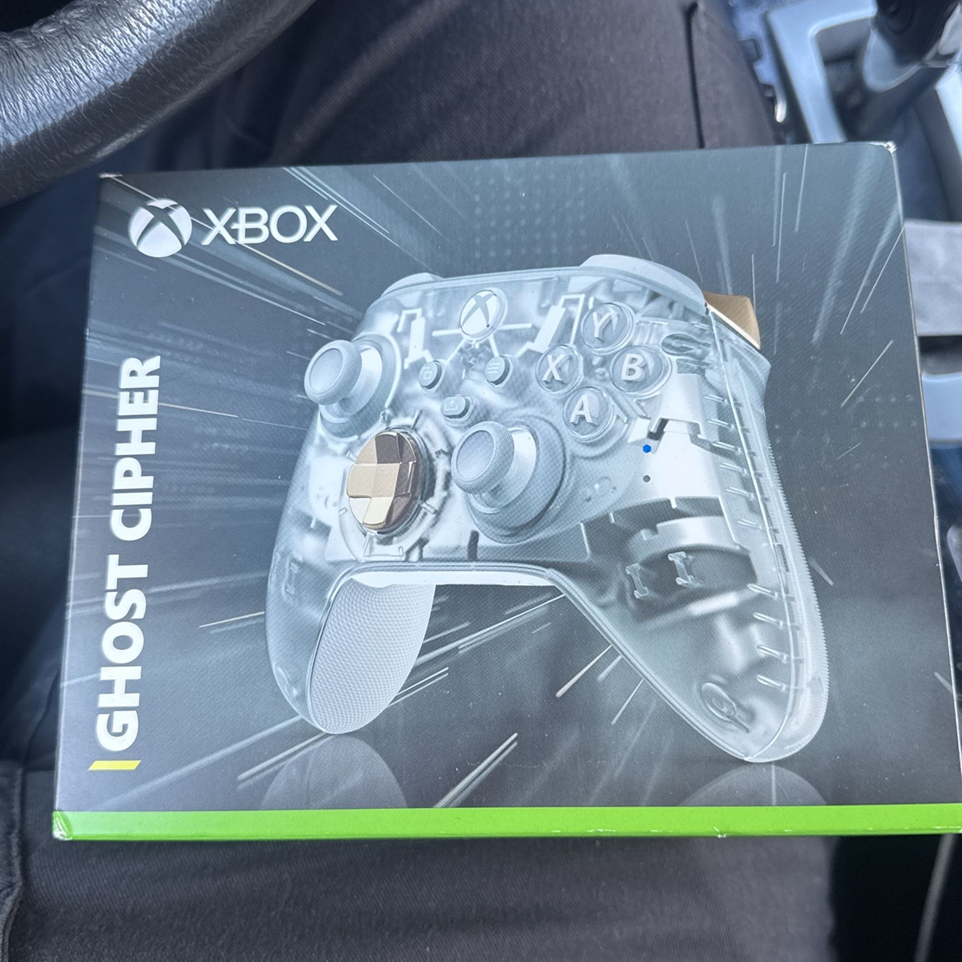 X Box Controller Ghost Cipher Edition