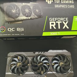 ASUS TUF Gaming GeForce RTX 3060 Ti OC Edition Graphics Card