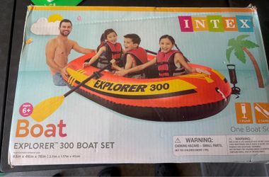 New inflatable boat