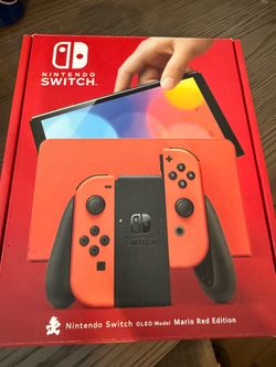 Nintendo switch oled red