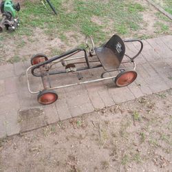 1940's BLACK HORNET PEDAL CAR $200