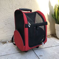 Pet Carrier Luggage Suitcase Backpack 