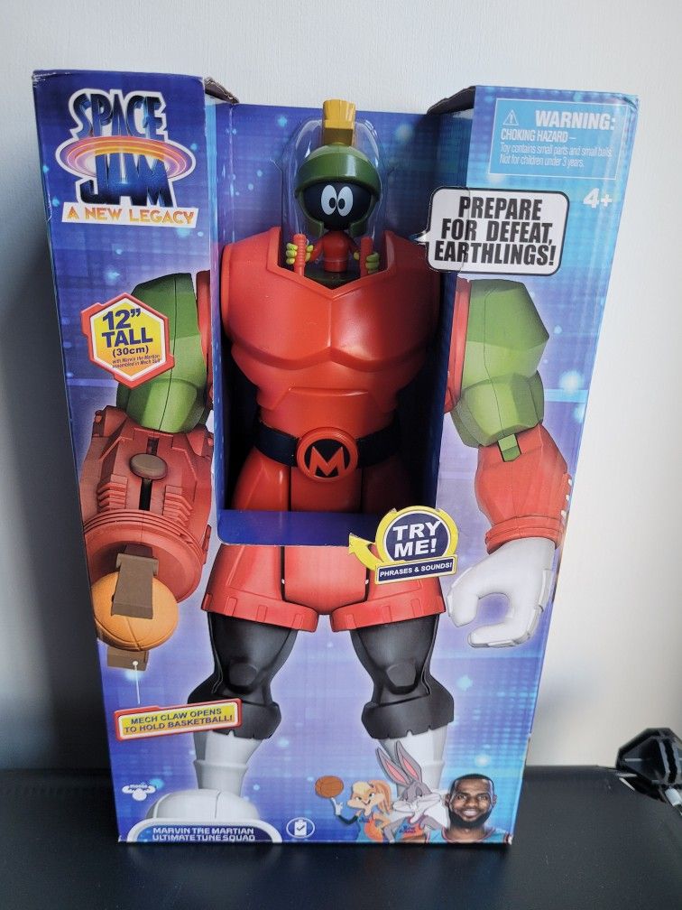 Space Jam: Marvin The Martian Ultimate Tune Squad 12" Action Figure