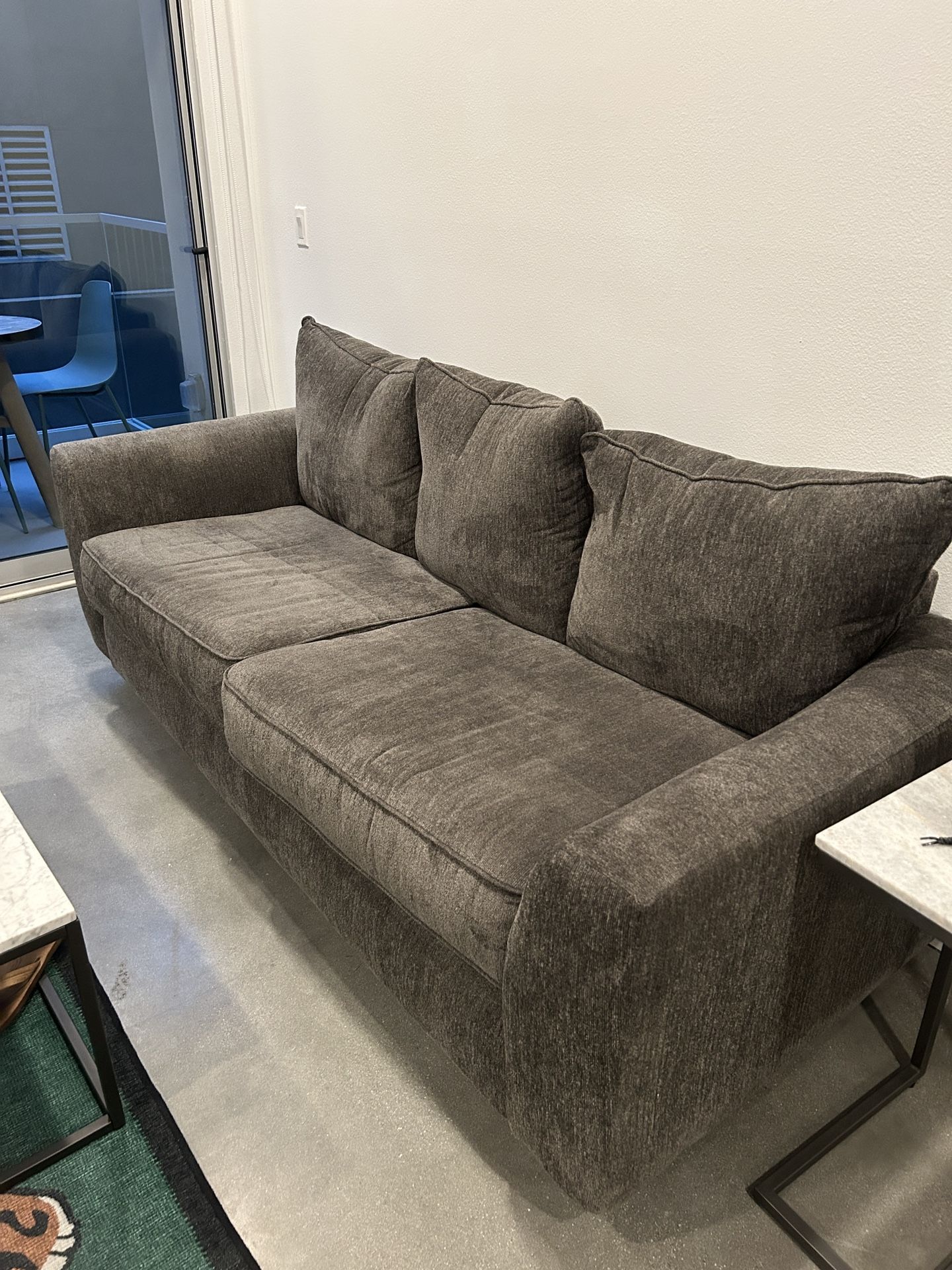 Gray 86” Sofa