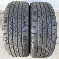 2 Pirelli Tires 235/55/20