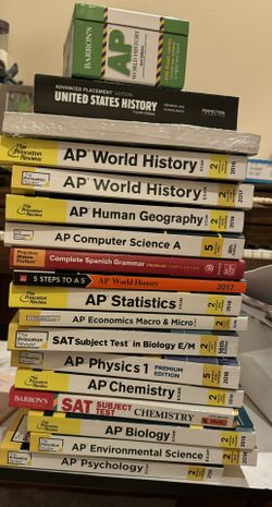 AP BOOKS SAT ACT 