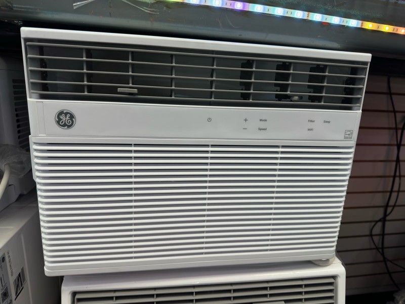 Get New Ac's With Warranty. 10000btu Windows Ac By GE WiFi Smart. Bracket And Remote Inc