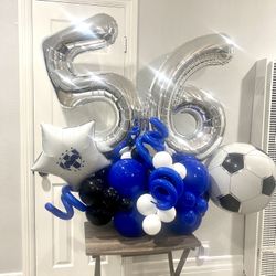 Soccer Themed Balloons 