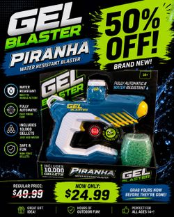 Gel Blaster Piranha Water Resistant Blaster