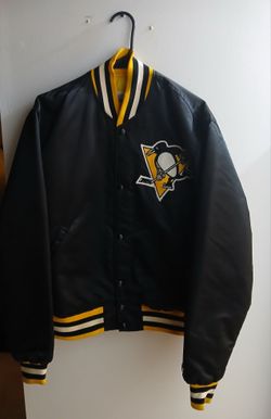 Vintage Starter PENGUINS Hockey Lined Jacket