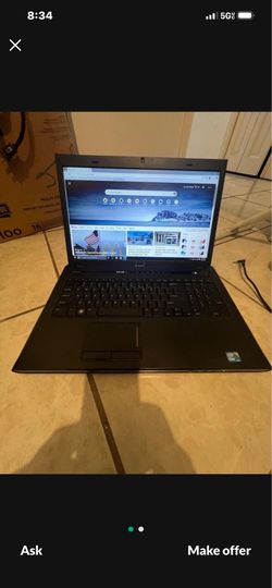 Dell laptop works fine