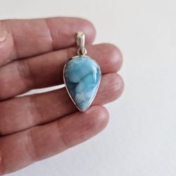 Larimar Pendant 