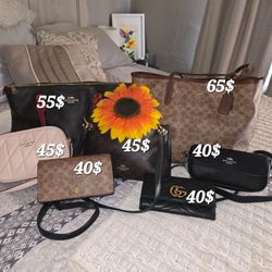 Coach Purses/Tote/Crossbody/ Wallet