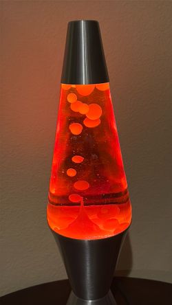 16 inch orange LAVA LAMP