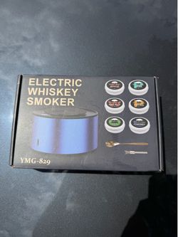 Electric whiskey smoker