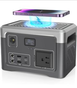Portable Power Station 192Wh Outdoor Generator with AC Outlet 100W(200W Surge) Power Bank