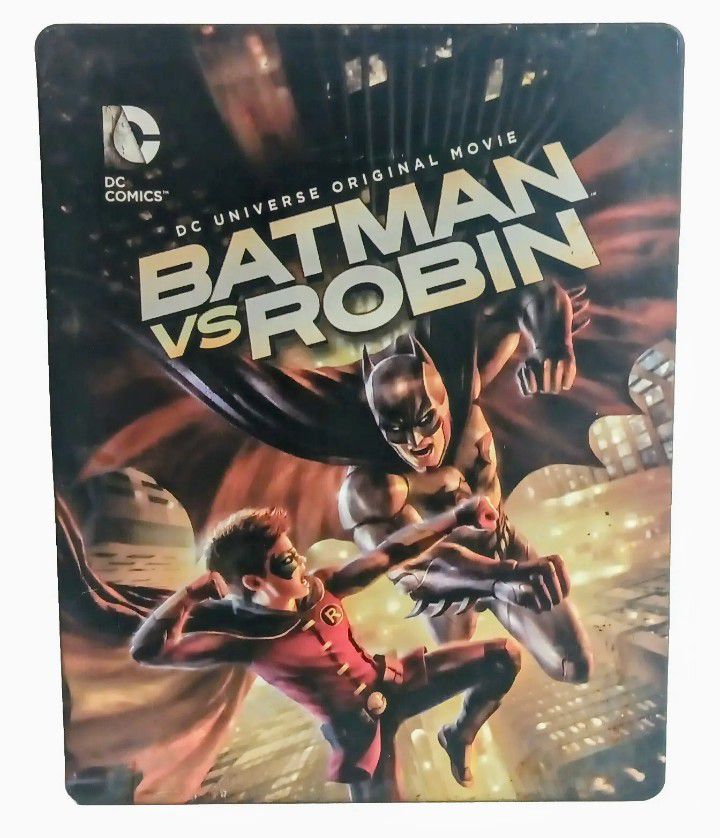 Batman Vs Robin (Blu-Ray/DVD) DC Universe - Steelbook - No Digital Copy Code