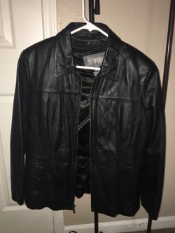 Genuine leather woman’s jacket