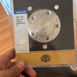 Harley Davidson Gold Live To Ride Timer Cover Lot