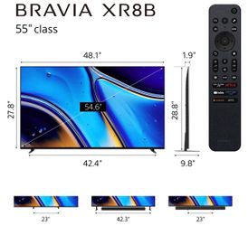 Sony Bravia XR8B K-55XR8B - 55" Diagonal Class  OLED TV - Smart TV - Google TV
