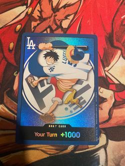 One Piece trading card LA Dodgers Don !!