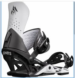 Jones Orion Snowboard Bindings – Men’s Medium – White/Black