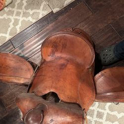 Saddle, Older In Fairly Good Condition