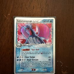 Salamence EX (Delta Species) Dragon Frontiers 98/101 Holo Vintage Pokemon TCG